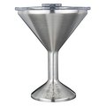 Orca Orca 237175 Martini Glass; Stainless Steel - 8 oz 237175